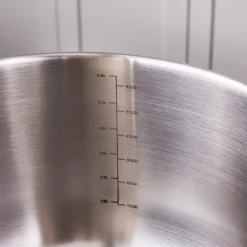 Karaca Elite Stainless Steel Induction Stock Pot & Lid, 26cm, Silver