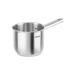 Karaca Elite Stainless Steel Induction Milk Pot, 14cm, 1,6L, Silver
