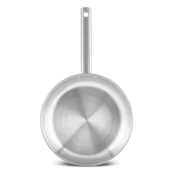 Karaca Elite Stainless Steel Induction Mini Frying Pan, 14cm, Silver
