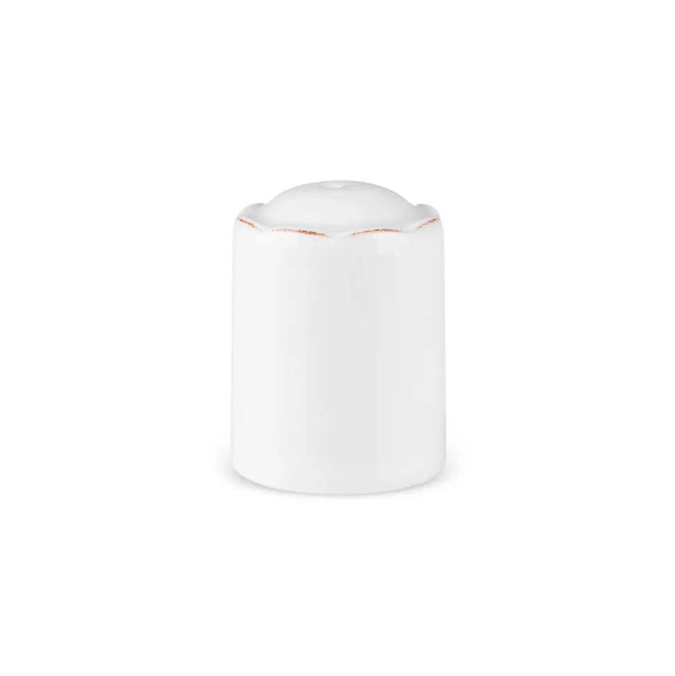 Karaca Elizabeth Ceramic Pepper Shaker, Ecru