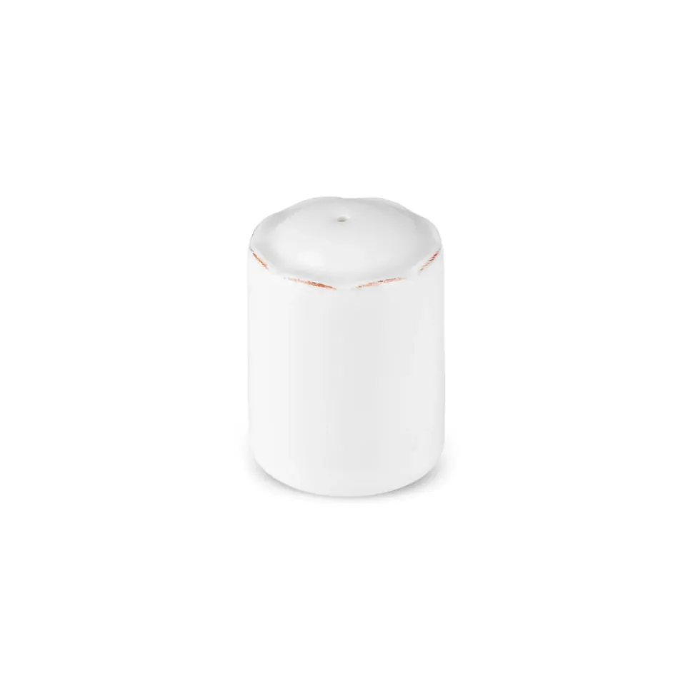 Karaca Elizabeth Ceramic Pepper Shaker, Ecru