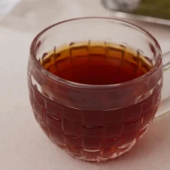 Karaca Emel 4-Piece Glass Tea Cup Set, 180ml, Transparent