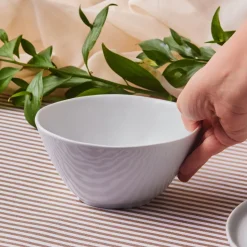 Karaca Epsilon Porcelain Cereal/Soup Bowl, 16cm, White