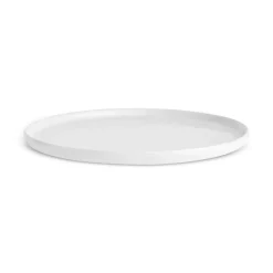 Karaca Epsilon Porcelain Dessert/Side Plate, 22cm, White