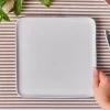 Karaca Epsilon Porcelain Square Dinner Plate, 26cm, White