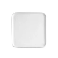 Karaca Epsilon Porcelain Square Dinner Plate, 26cm, White
