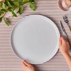 Karaca Epsilon Porcelian Serving Platter, 35,5cm, White