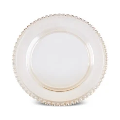 Karaca Glory Glass Placemat, 32cm, Amber