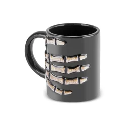 Karaca Halloween Bones Ceramic Mug, 460ml, Multicolour