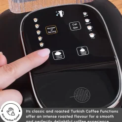 Karaca Hatır Aqua Turkish Coffee Maker, 735W, Rose Gold