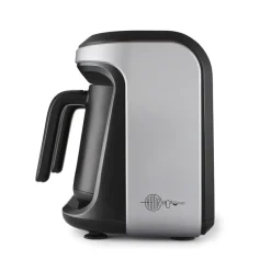 Karaca Hatır Hüps Duet Turkish Coffee Maker, 1400W, Silver