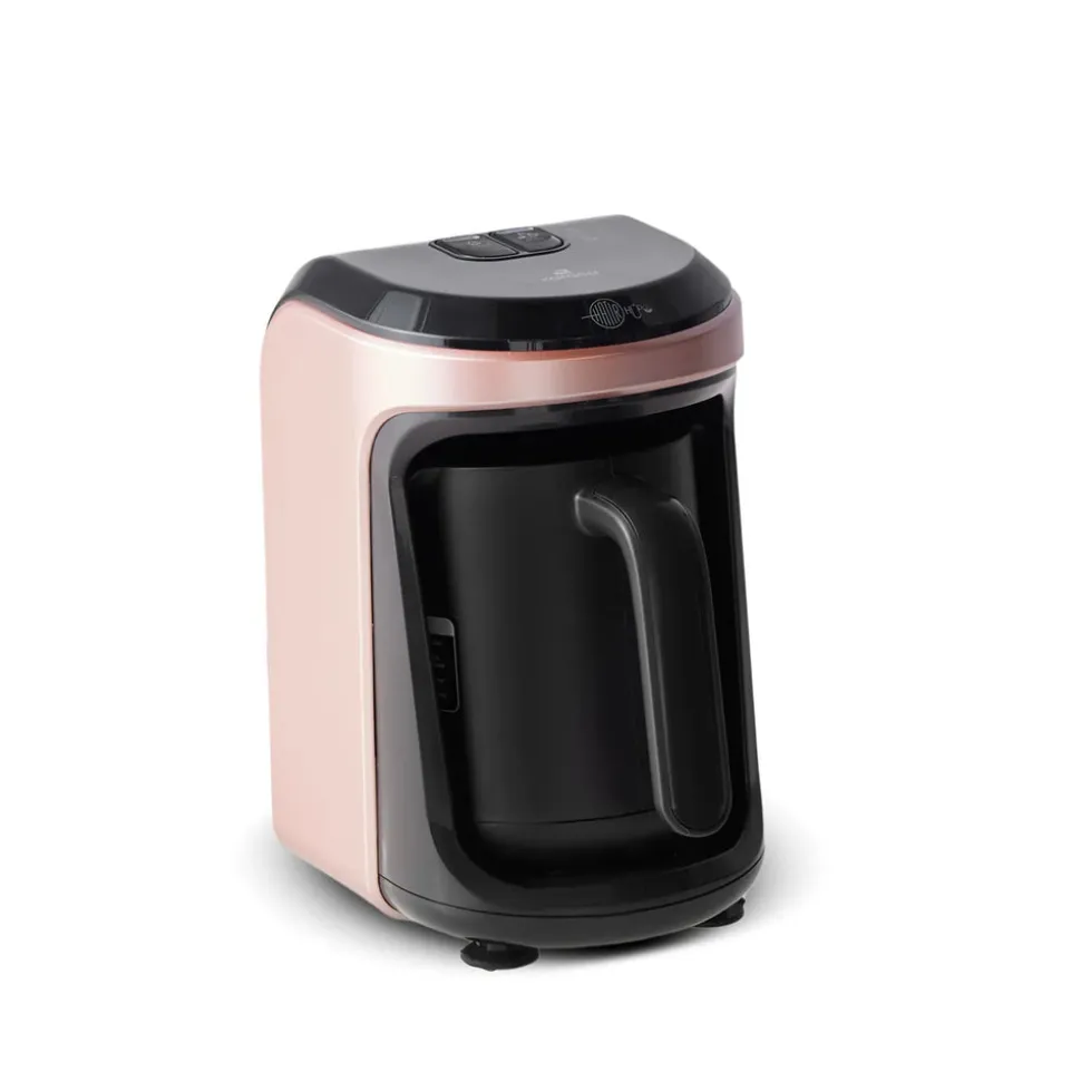 Karaca Hatır Hüps Turkish Coffee Maker and Milk Steamer, 535W, Rose Gold