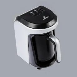 Karaca Hatır Hüps Turkish Coffee Maker and Milk Steamer, 535W, Silver