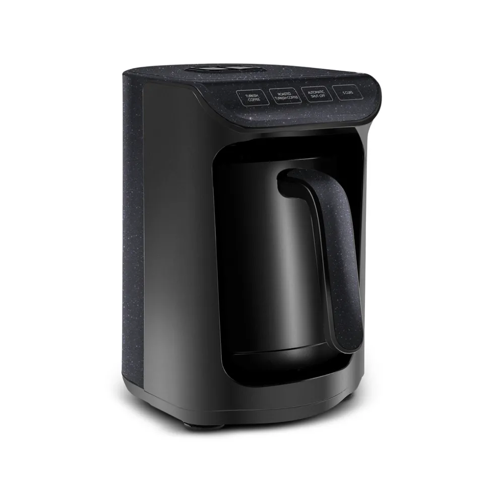 Karaca Hatır Köz Milky Turkish Coffee Maker, 535W, Shiny Black