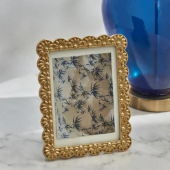 Karaca Home Allison Photo Frame, 16x21cm, Gold