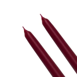 Karaca Home Andy 2-Piece Candle, 24cm, Burgundy