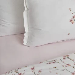Karaca Home Annata 100% Turkish Cotton Bedding Set, Double, Somon