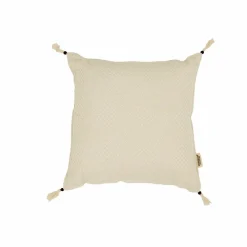 Karaca Home Arven Filled Cushion, 43cmx43cm, Ecru