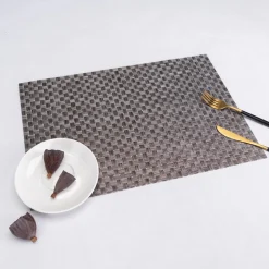 Karaca Home Baldwin 2-Piece American Placemat, 30x45cm, Copper