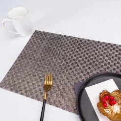 Karaca Home Baldwin 2-Piece American Placemat, 30x45cm, Copper