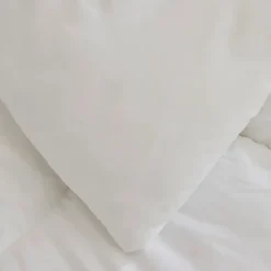 Karaca Home Basic Microfiber Duvet Cover, 200x200cm, Offwhite