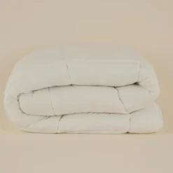 Karaca Home Basic Microfiber Duvet Cover Set, Offwhite