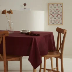 Karaca Home Belle Tablecloth, 140x200cm, Burgundy