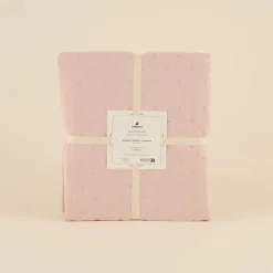 Karaca Home Breezy Bedspread, Double, Powder Pink