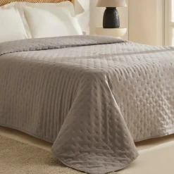 Karaca Home Breezy Bedspread, Single, Grey