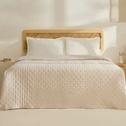 Karaca Home Breezy Bedspread, Single, Beige