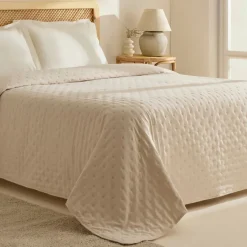 Karaca Home Breezy Bedspread, Single, Beige