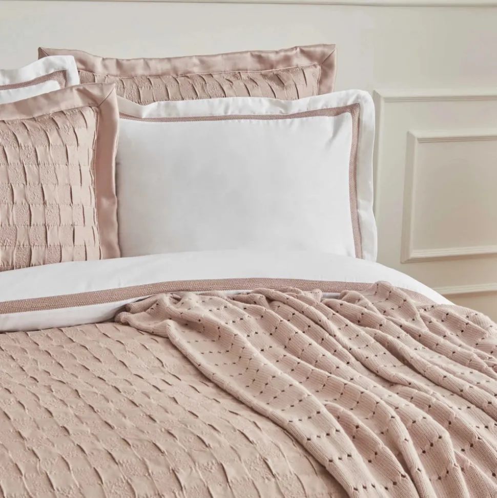 Karaca Home Bride Coll Bianca Bedding Set, Double, Powder