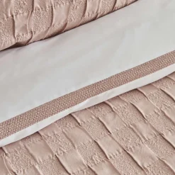 Karaca Home Bride Coll Bianca Bedding Set, Double, Powder