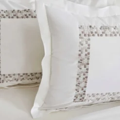Karaca Home Bride Coll Bianca Bedding Set, Double, Stone