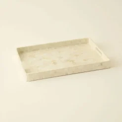 Karaca Home Carrie Decorative Tray, 39cm, Beige
