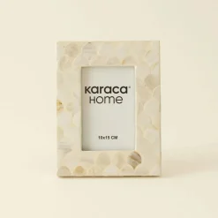 Karaca Home Carrie Photo Frame, 22cm, White