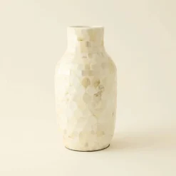 Karaca Home Carrie Vase, 16cm, White