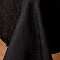 Karaca Home Chesney Tablecloth, 145cmx200cm, Black