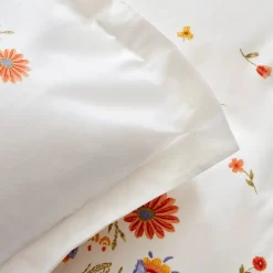 Karaca Home Clarice 100% Turkish Cotton Duvet Cover Set, Double, Multi