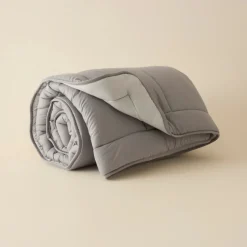 Karaca Home Double Face Duvet Cover, 135x200cm, Anthratice-Grey