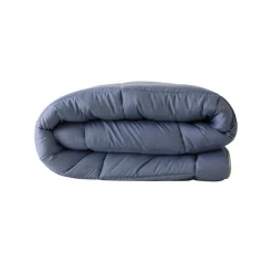Karaca Home Double Face Duvet Cover, 200x200cm, Blue-Mint