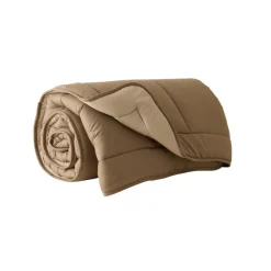 Karaca Home Double Face Duvet Cover, 135x200cm, Beige-Mocha