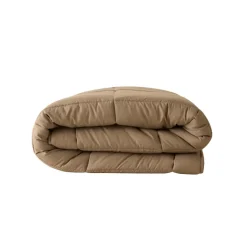Karaca Home Double Face Duvet Cover, 135x200cm, Beige-Mocha