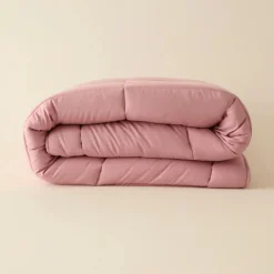 Karaca Home Double Face Duvet Cover, 155x220cm, Powder-Light Grey
