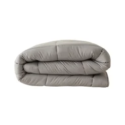 Karaca Home Double Face Duvet Cover, 155x220cm, Anthratice-Grey
