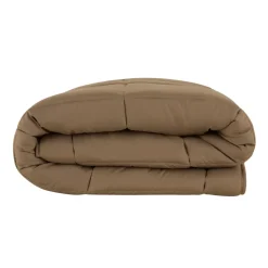 Karaca Home Double Face Duvet Cover, 200x200cm, Beige-Mocha