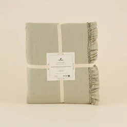 Karaca Home Fiona Bedspread Set, Double, Sage Green