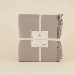 Karaca Home Fiona Bedspread Set, Double, Grey