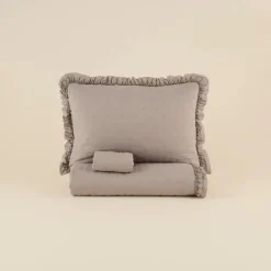 Karaca Home Fiona Bedspread Set, Double, Grey