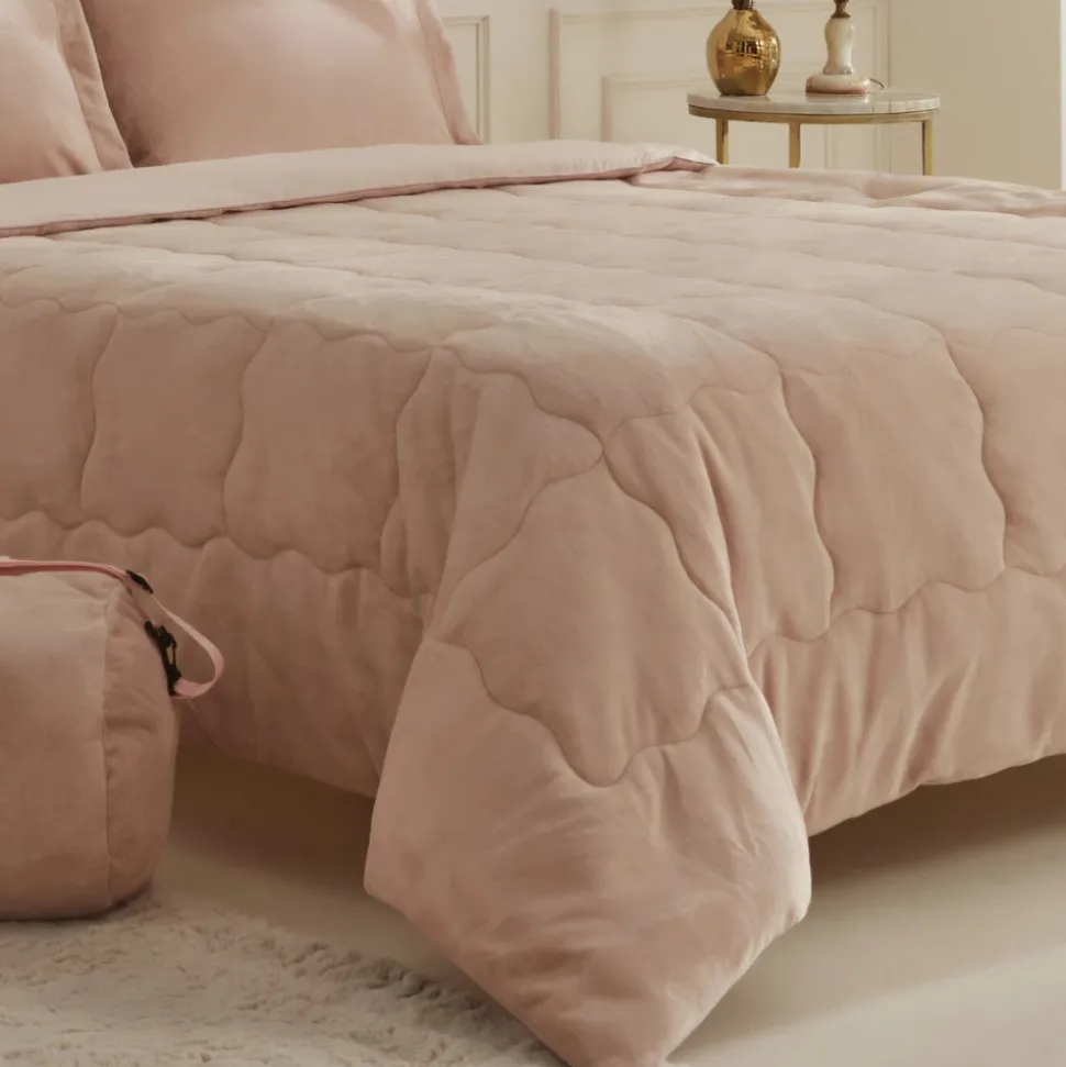 Karaca Home Flufy Comfort Bedding Set, Single, Powder